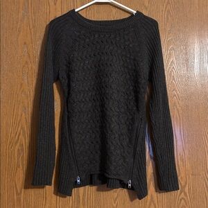 Dex 1965 Charcoal Knit Sweater Size S